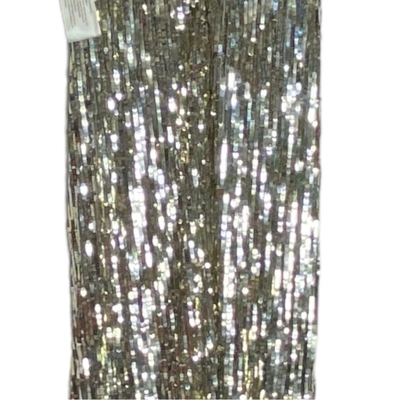 Mac Duggal Sequined Short Sleeve Evening Gown - Picture 6 of 16